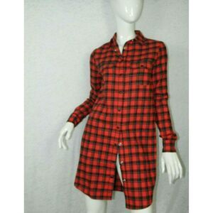 Ashstudiosparis‎ Shirt Red Black Sacket  Sacket  Size 6
